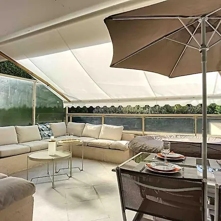 公寓 Superbe Terrasse Privative Avec Magnifique Piscine 戛纳